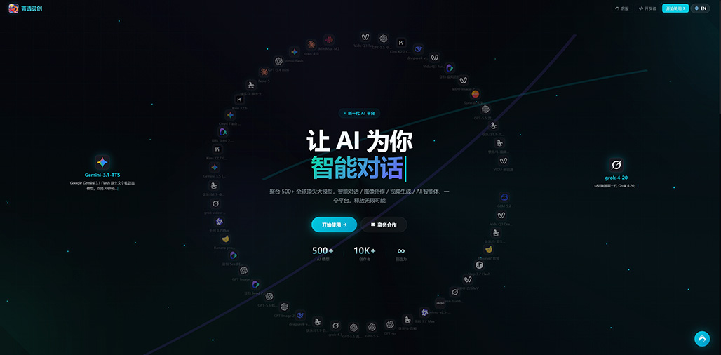 AI视觉创作与内容制作场景示意图